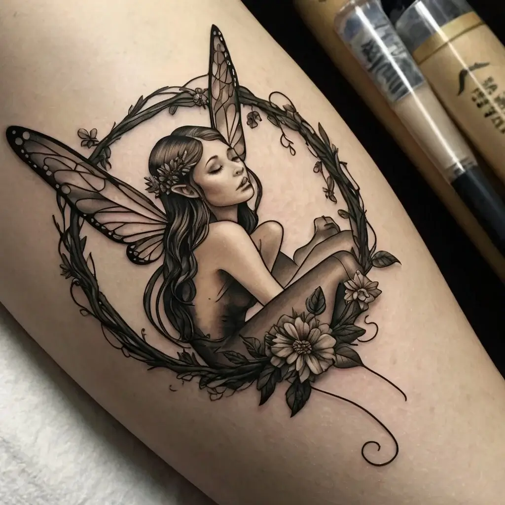 fairy forest tattoo (73)