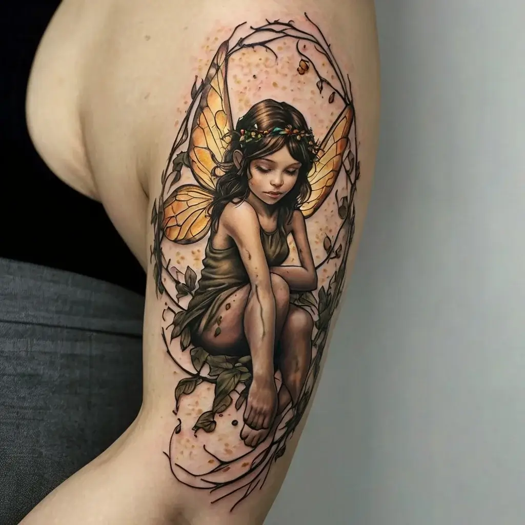 fairy forest tattoo (76)