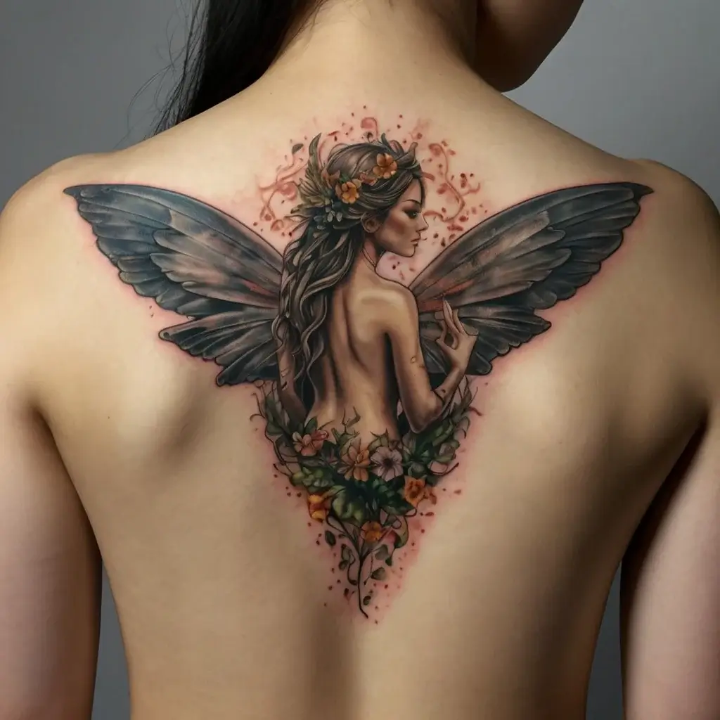 fairy forest tattoo (78)