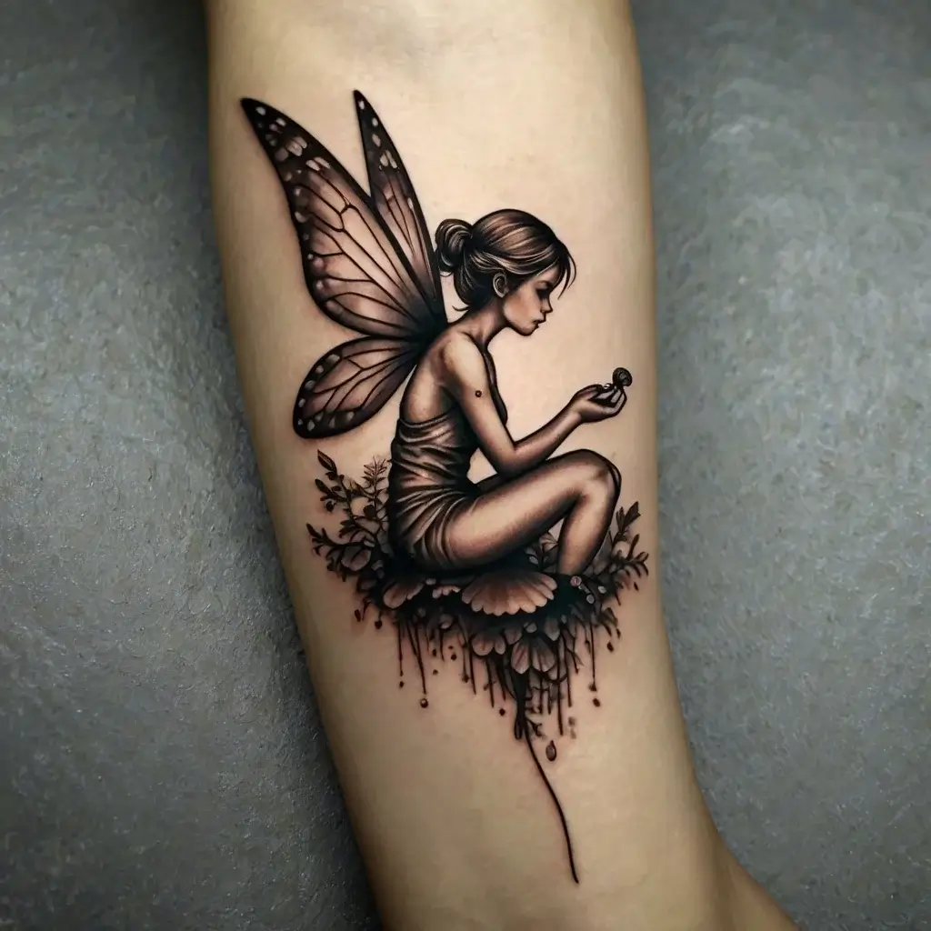 fairy forest tattoo (86)