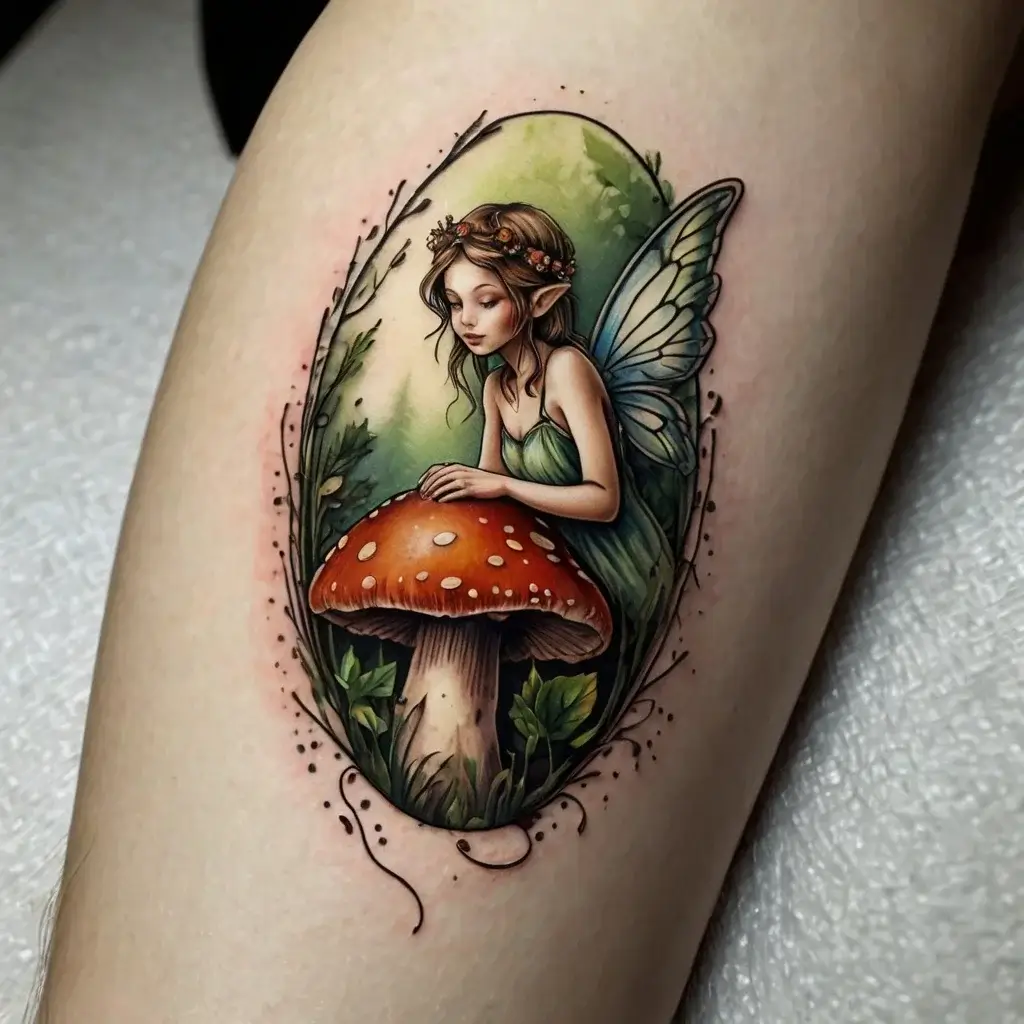 fairy forest tattoo (88)