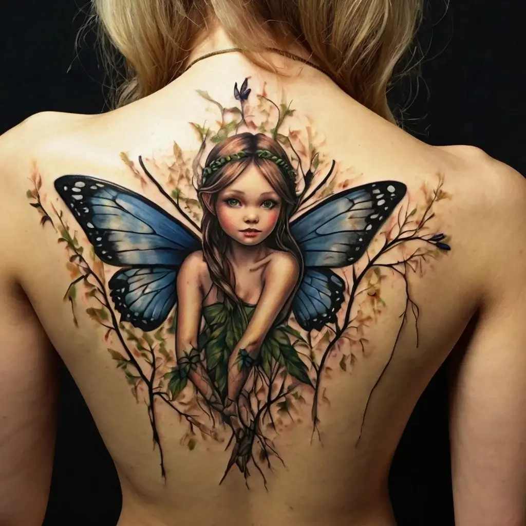 fairy forest tattoo (90)