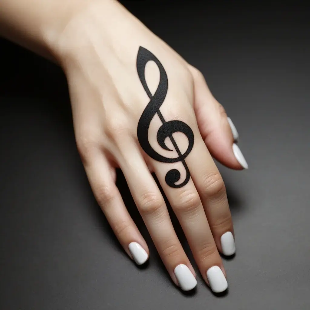 feminine finger tattoo (2)