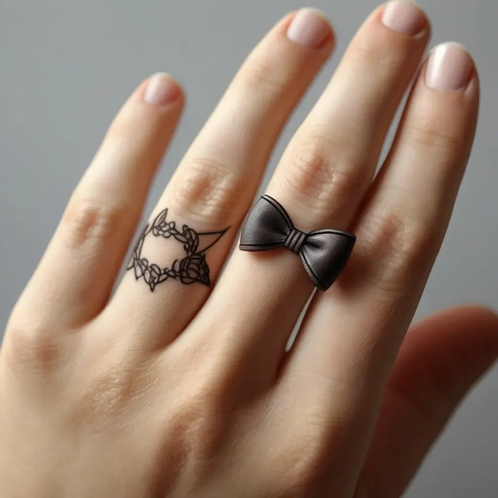 feminine finger tattoo (23)