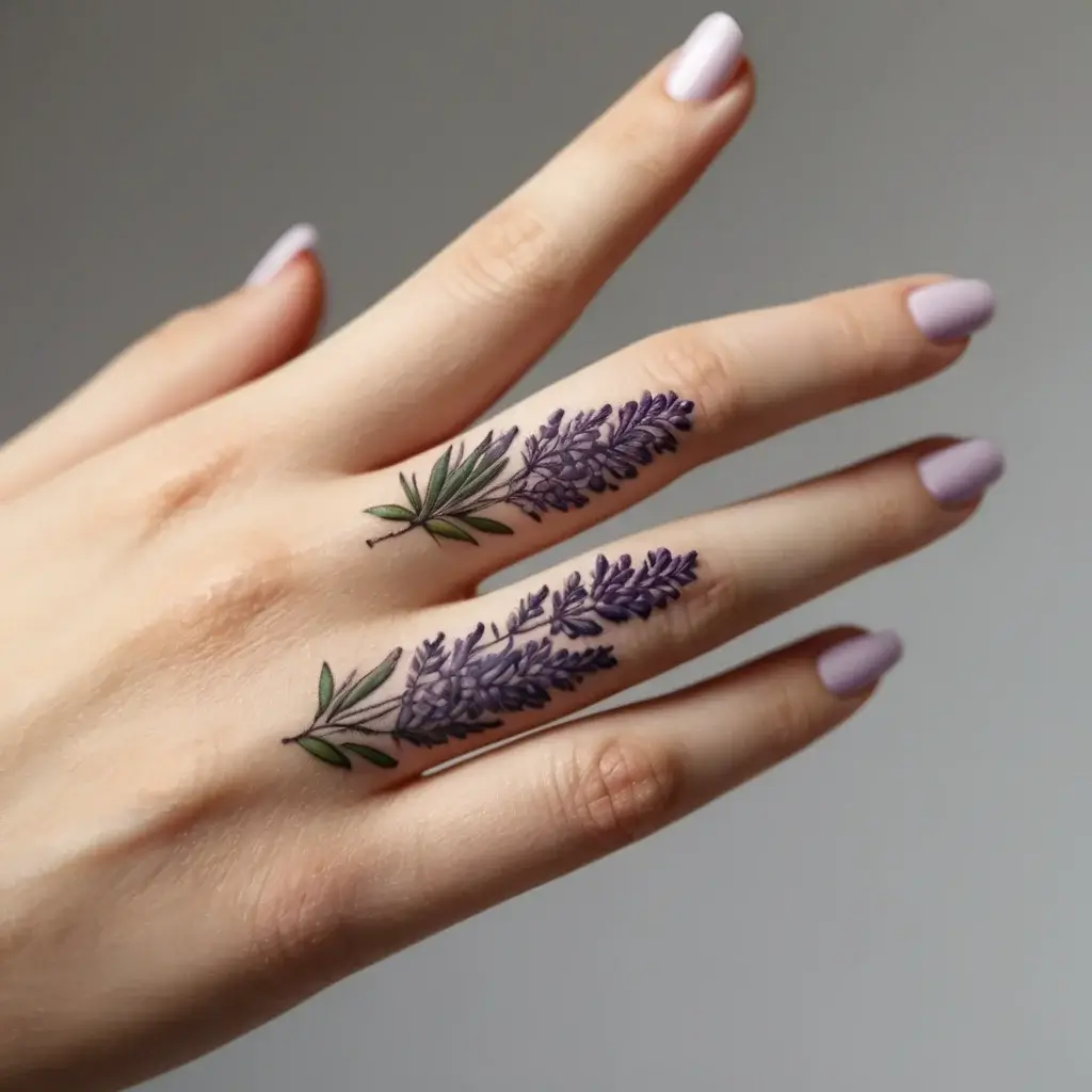 feminine finger tattoo (27)