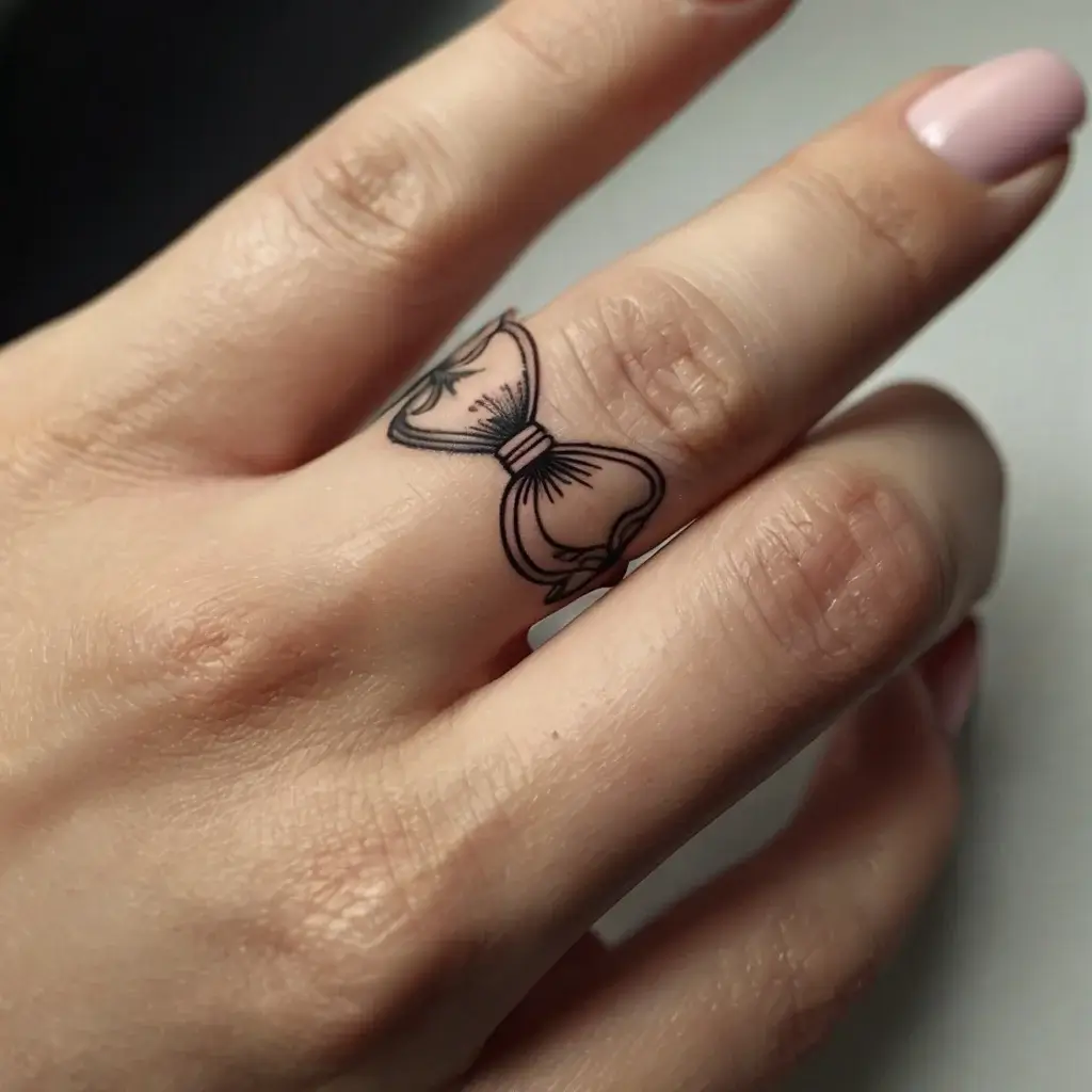 feminine finger tattoo (37)