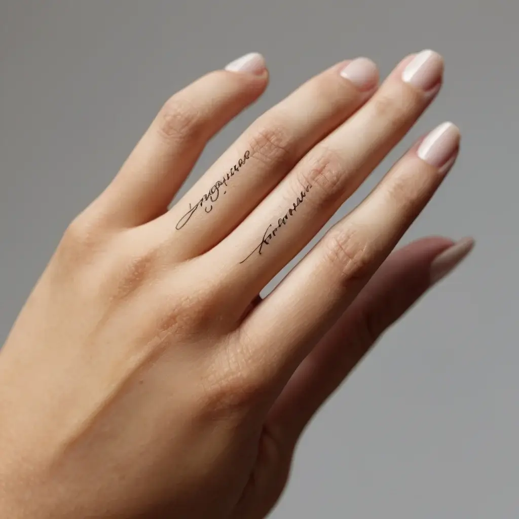 feminine finger tattoo (55)