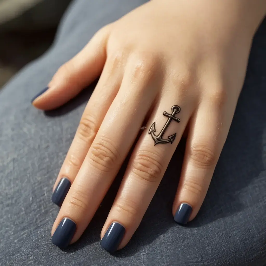 feminine finger tattoo (7)