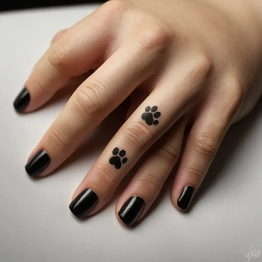 feminine finger tattoo (8)