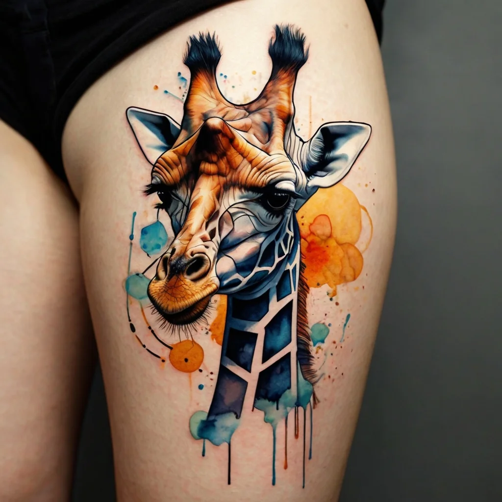 giraffe tattoos (1)