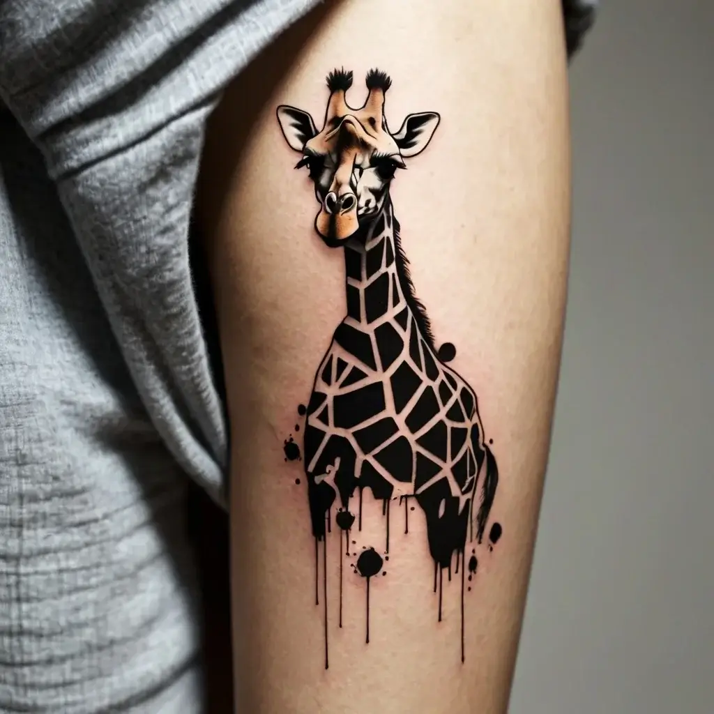 giraffe tattoos (11)