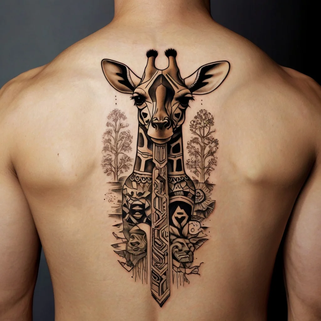 giraffe tattoos (15)