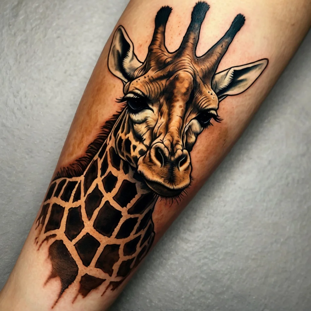 giraffe tattoos (17)