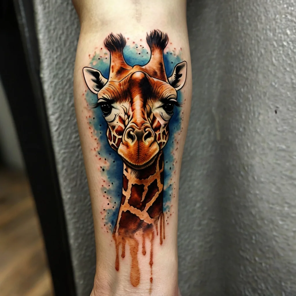 giraffe tattoos (19)