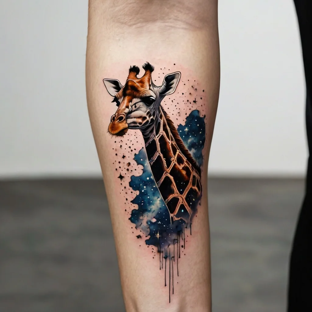 giraffe tattoos (24)