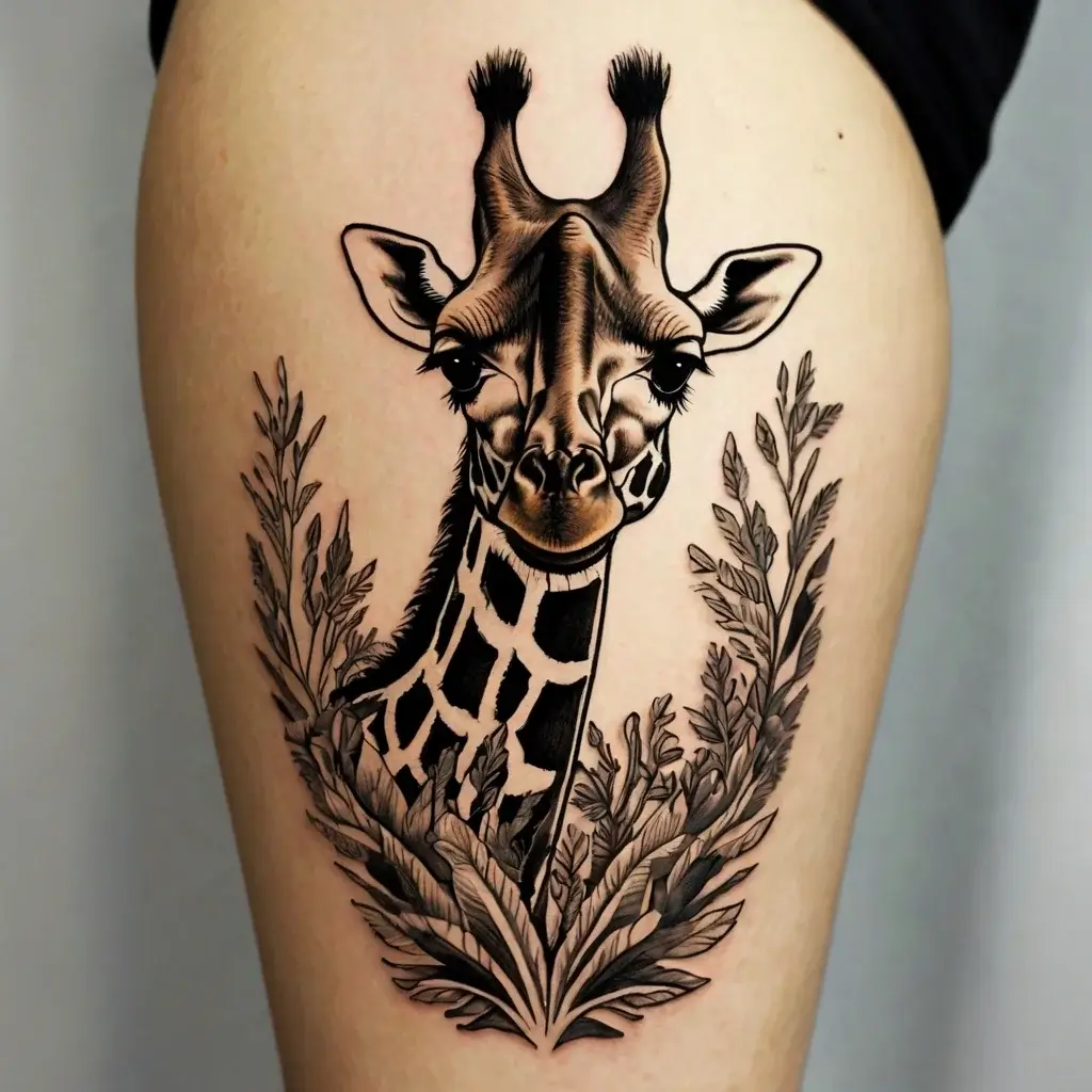 giraffe tattoos (27)