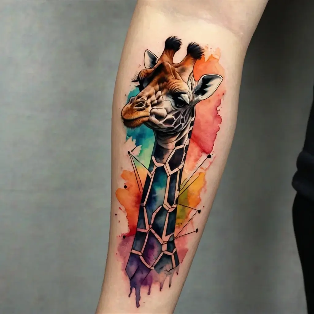 giraffe tattoos (3)