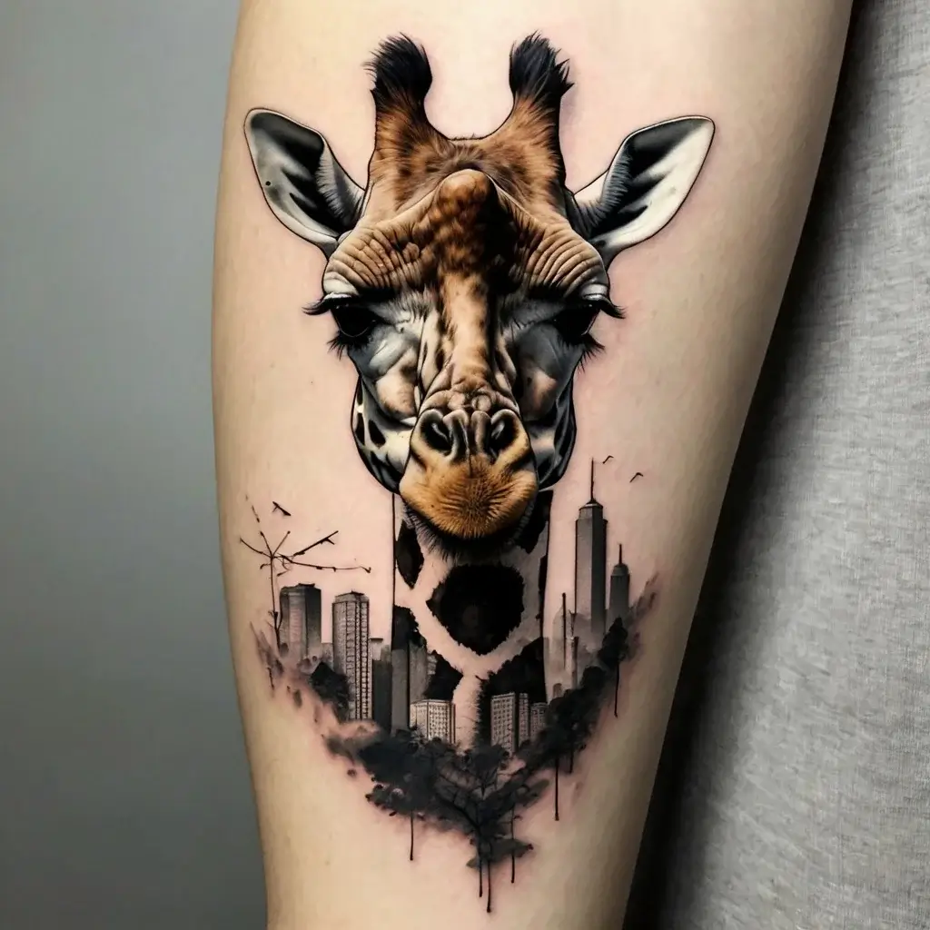 giraffe tattoos (32)