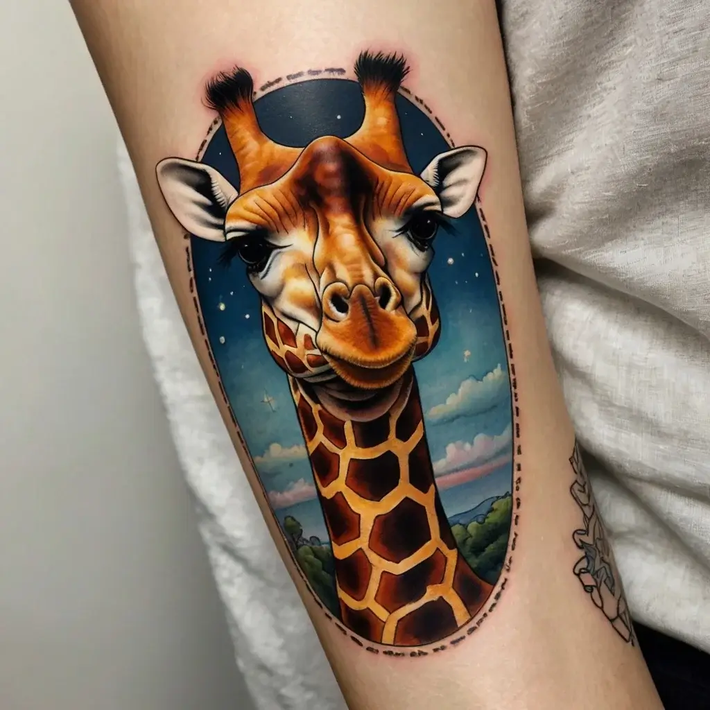 giraffe tattoos (34)