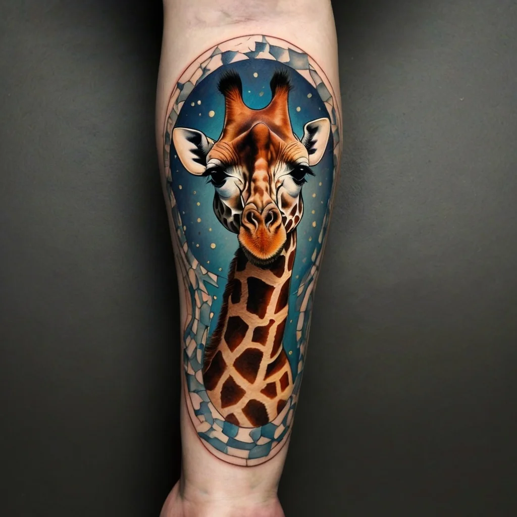 giraffe tattoos (35)