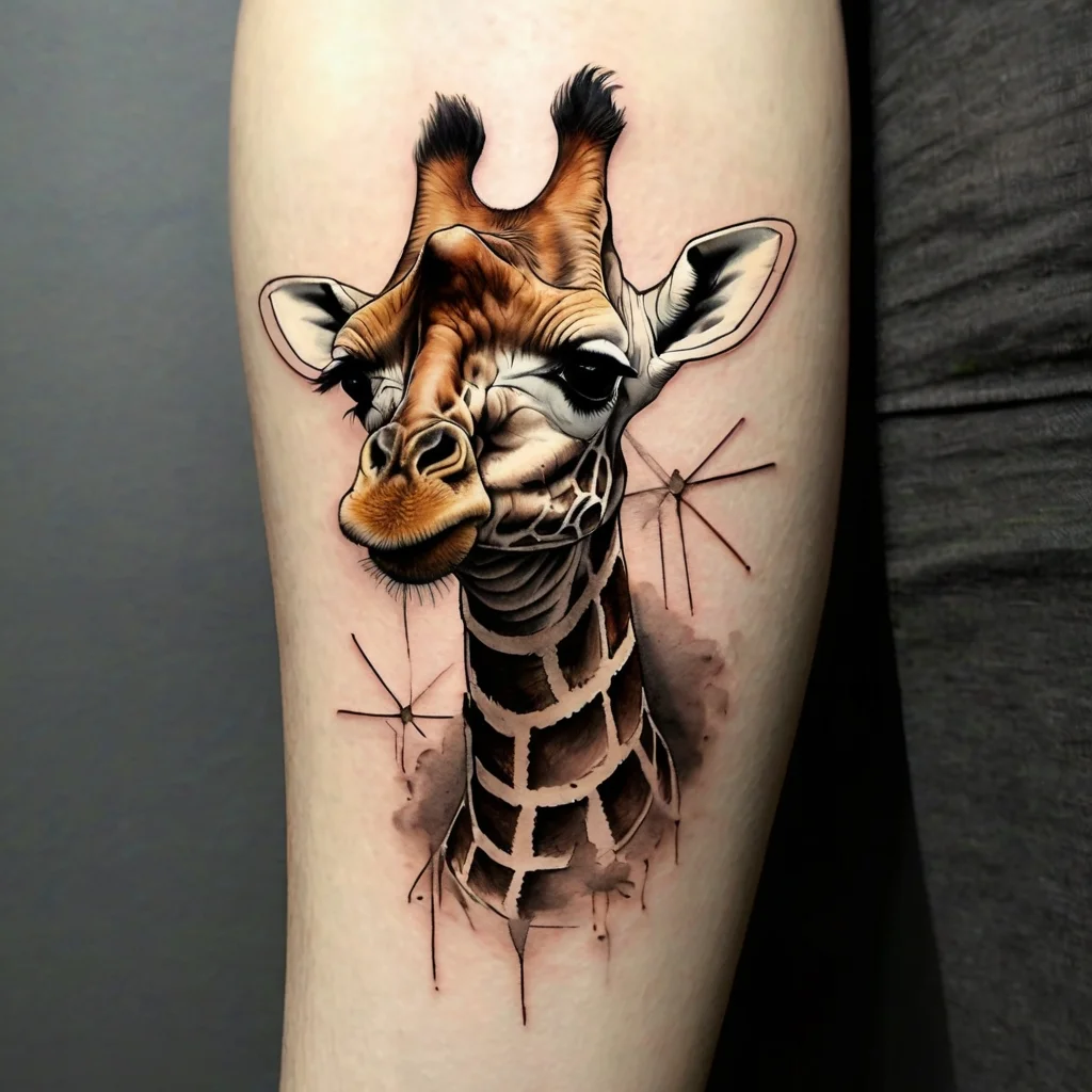 giraffe tattoos (37)