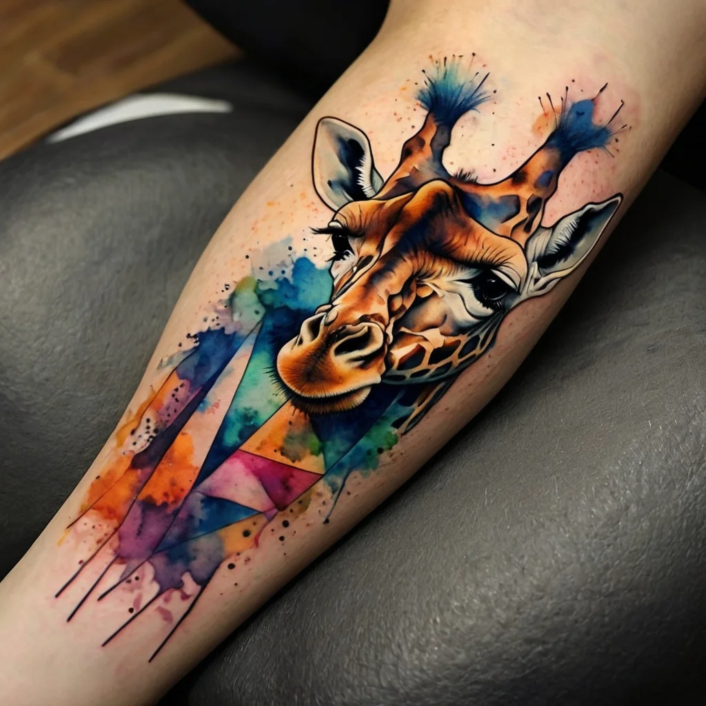 giraffe tattoos (4)