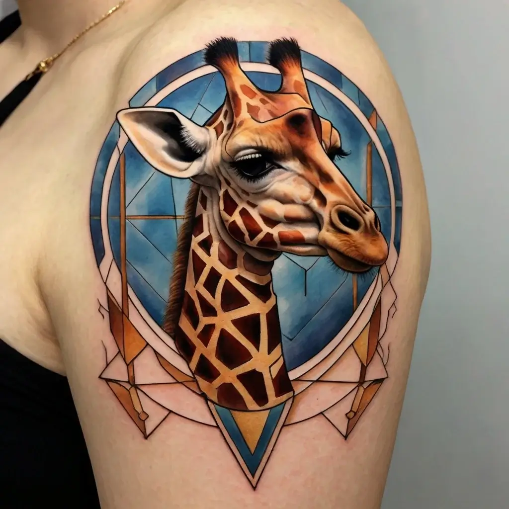 giraffe tattoos (44)