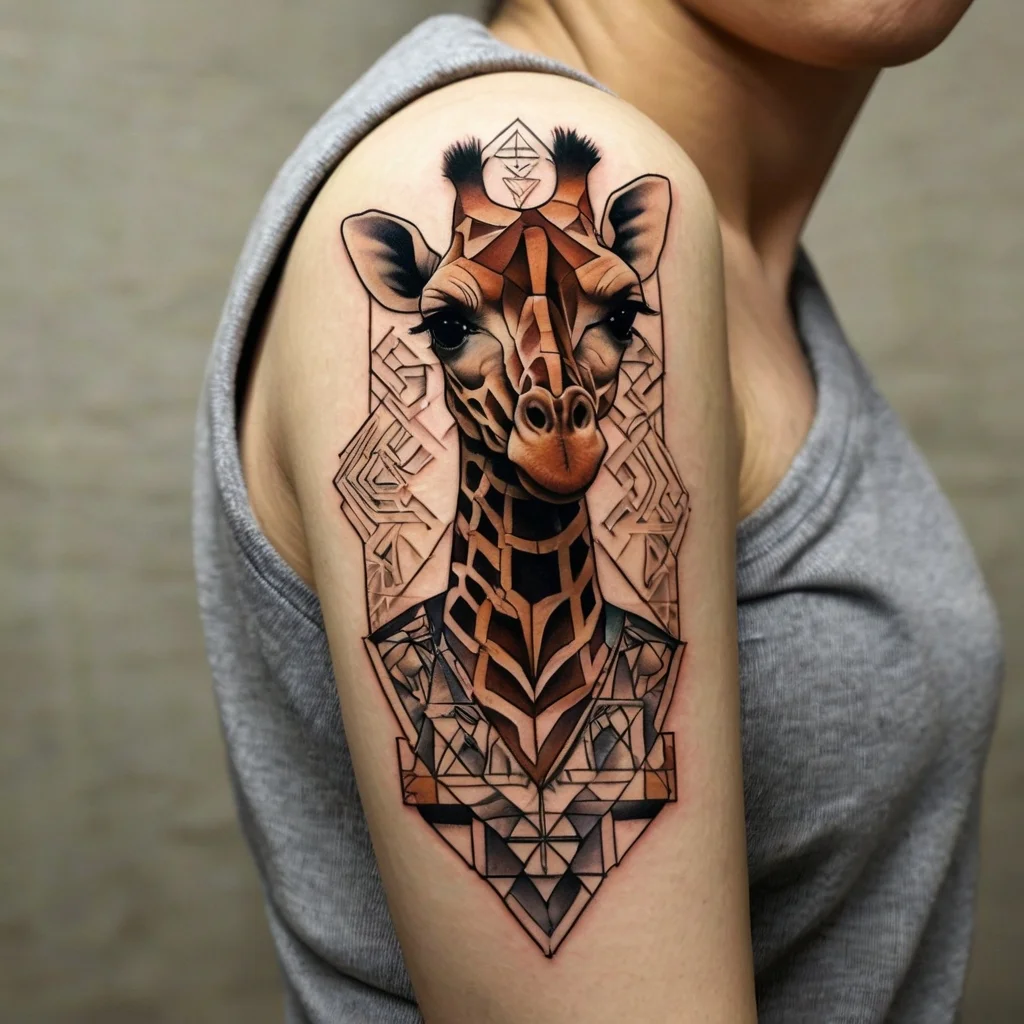 giraffe tattoos (46)