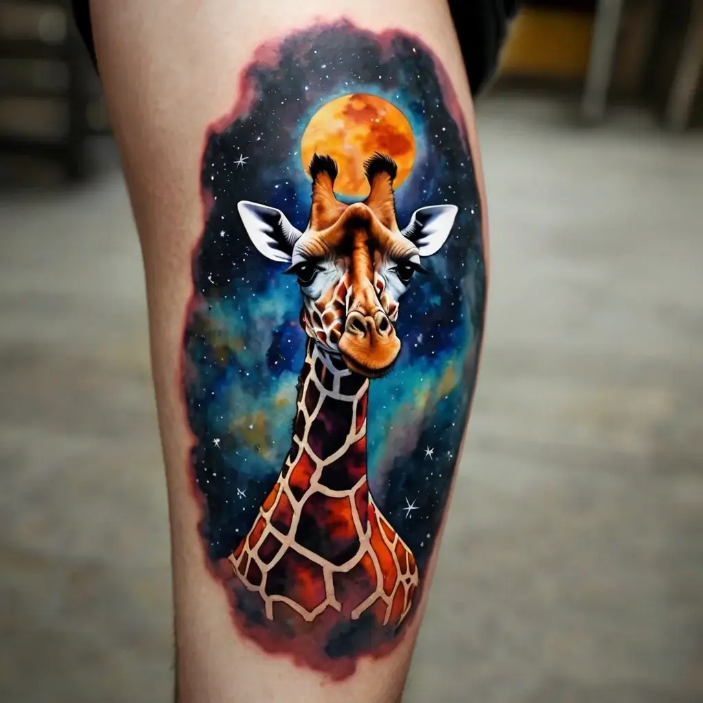 giraffe tattoos (5)