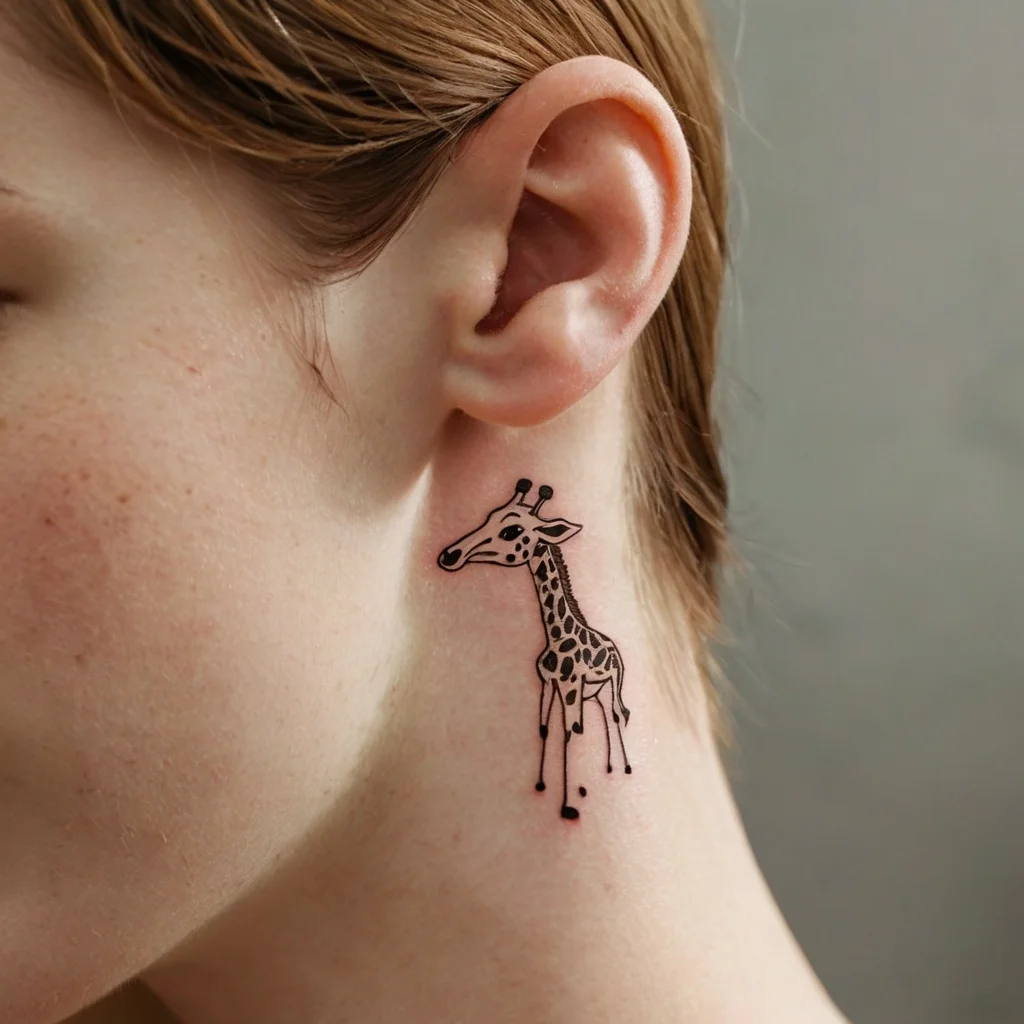 giraffe tattoos (53)