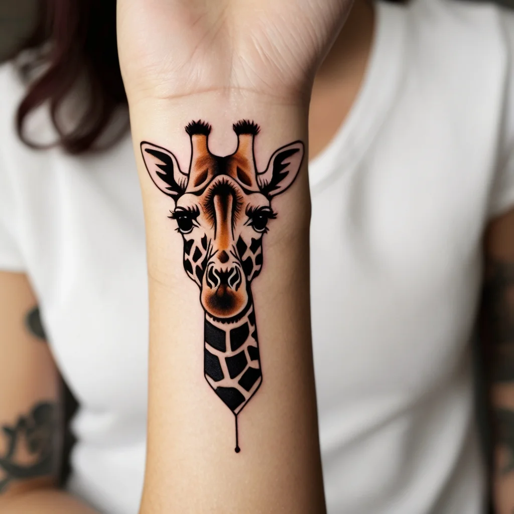 giraffe tattoos (54)