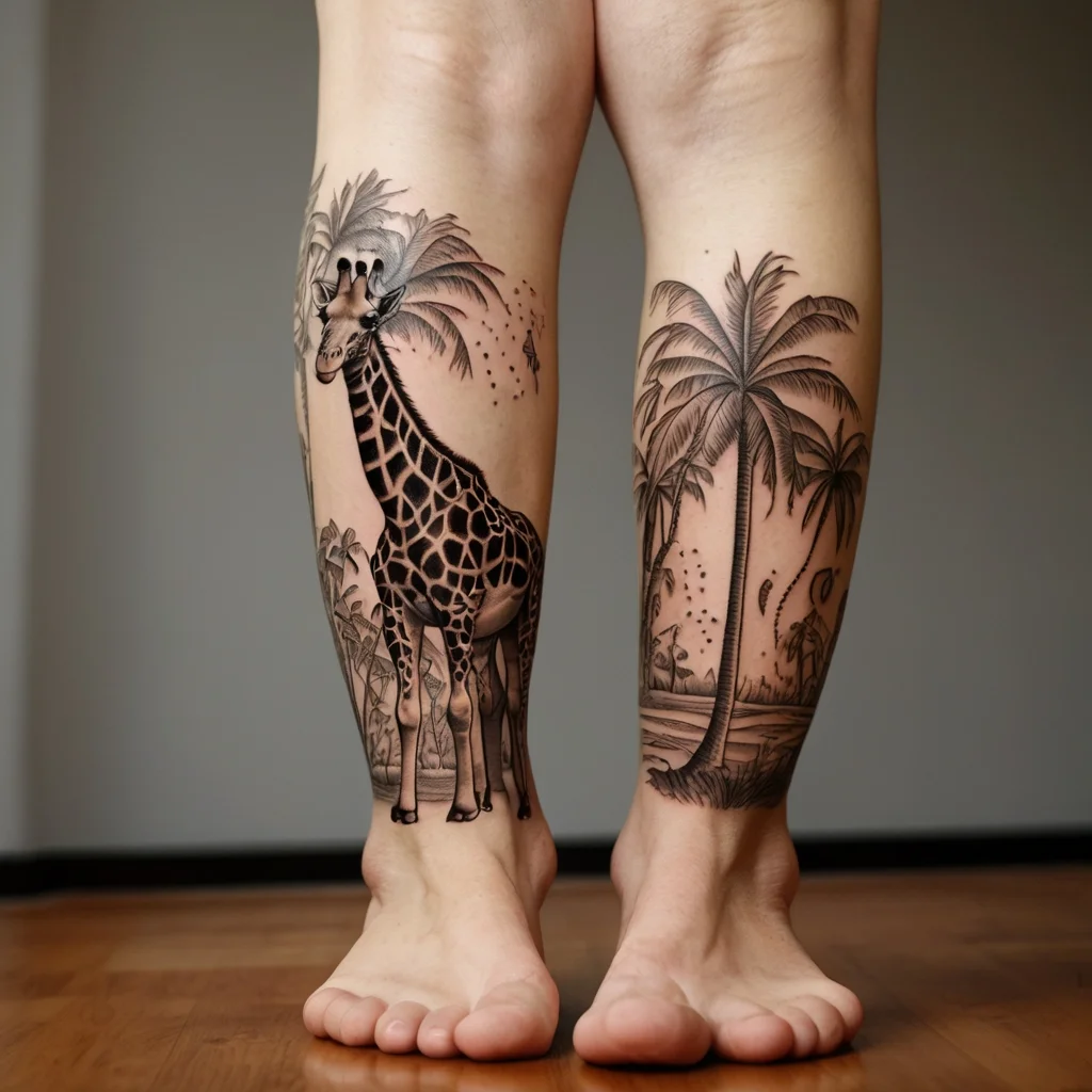 giraffe tattoos (59)