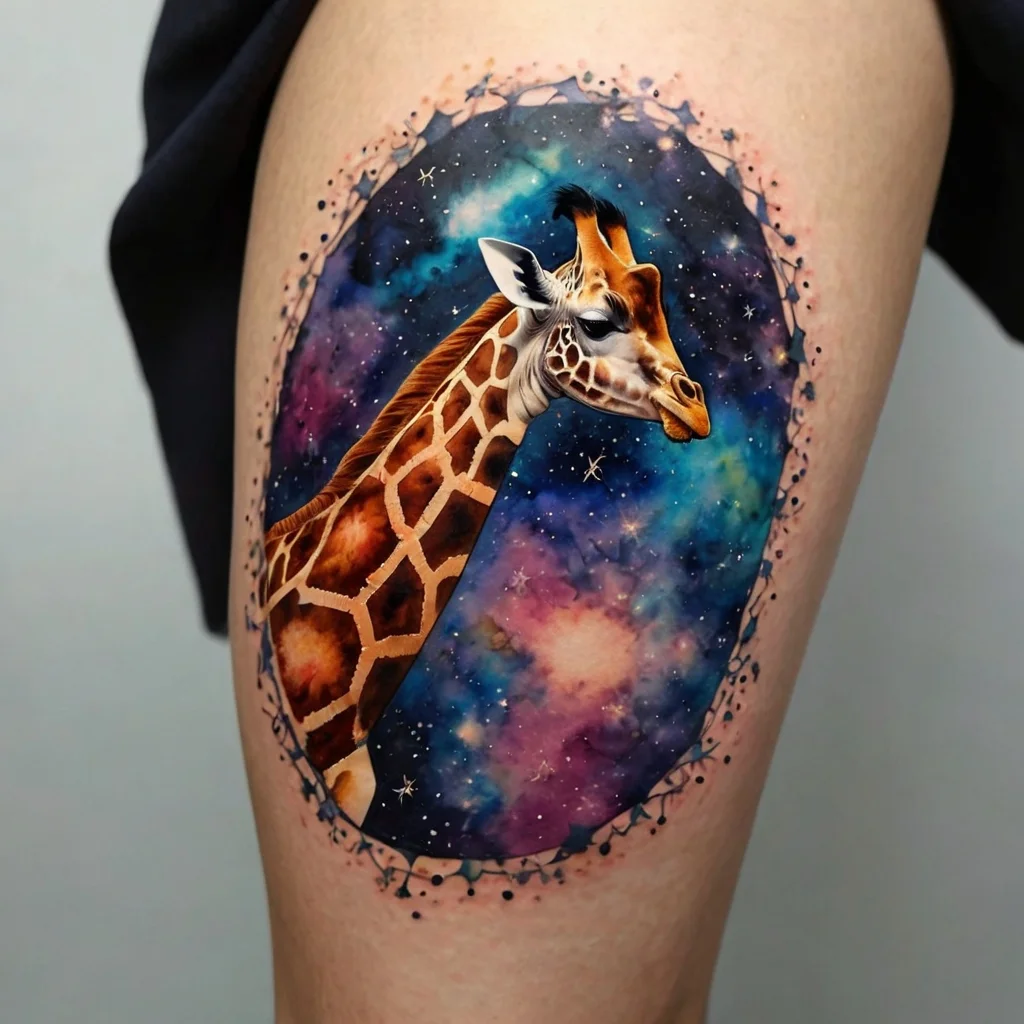 giraffe tattoos (6)