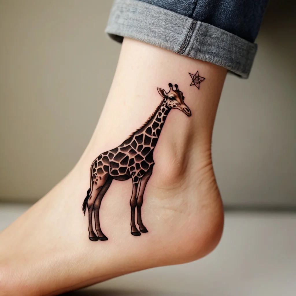 giraffe tattoos (63)