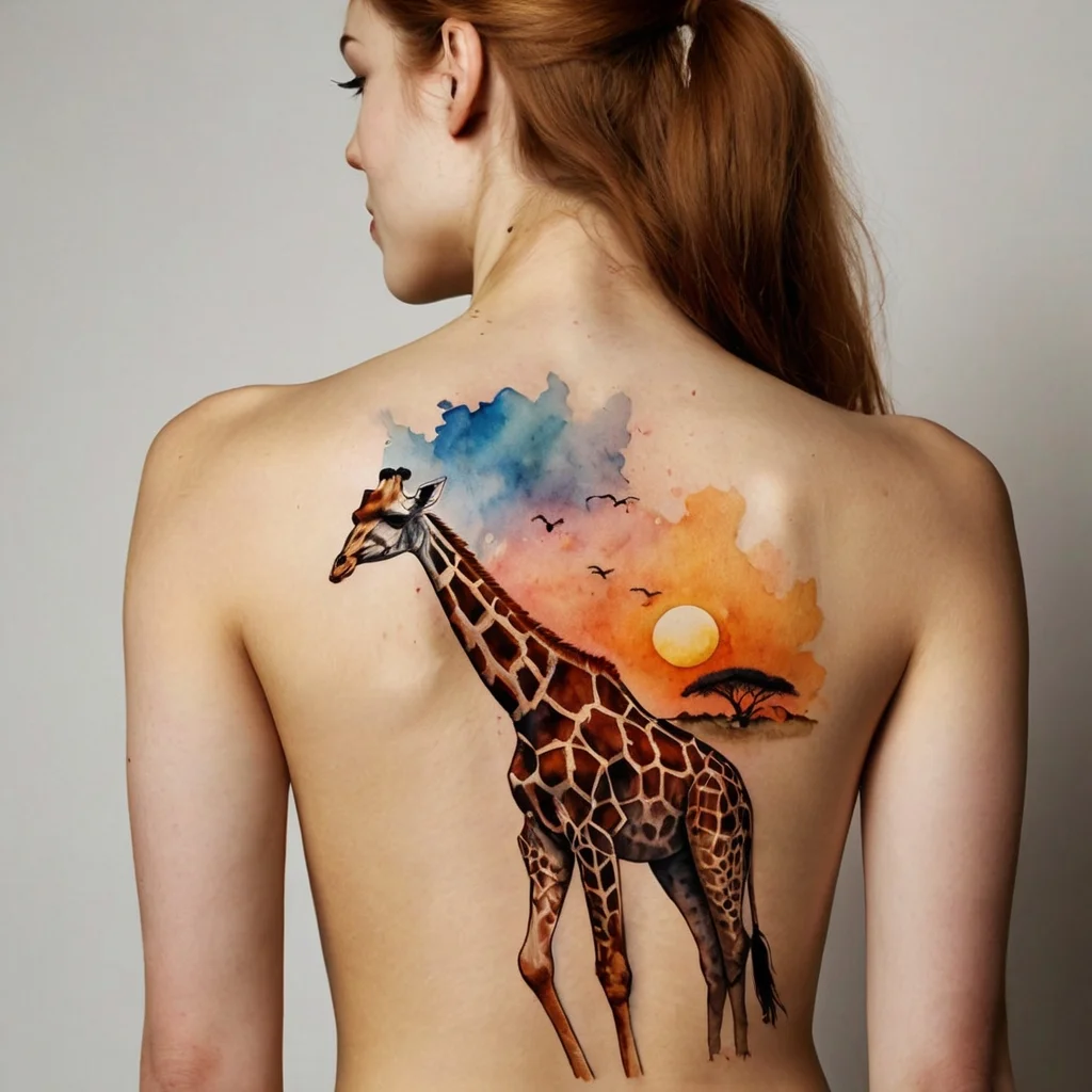 giraffe tattoos (7)