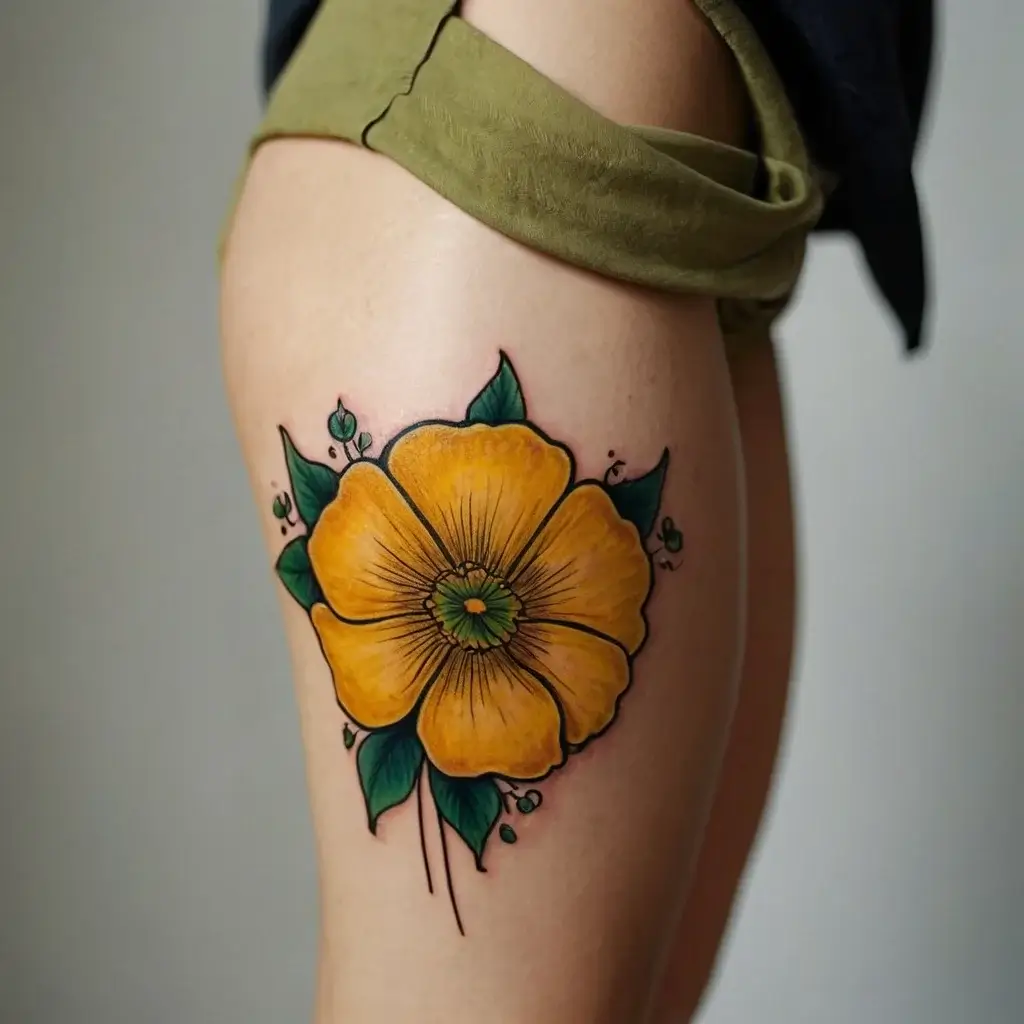 hbtat2-buttercup-flower-tattoos (11)