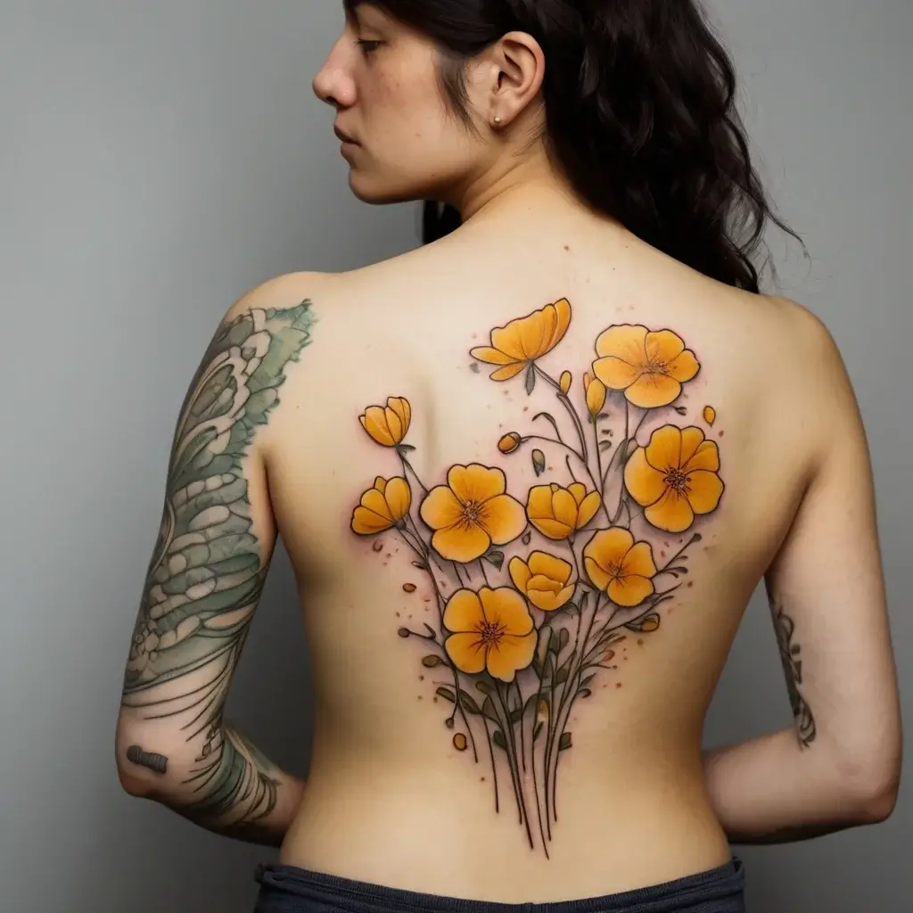 hbtat2-buttercup-flower-tattoos (14)