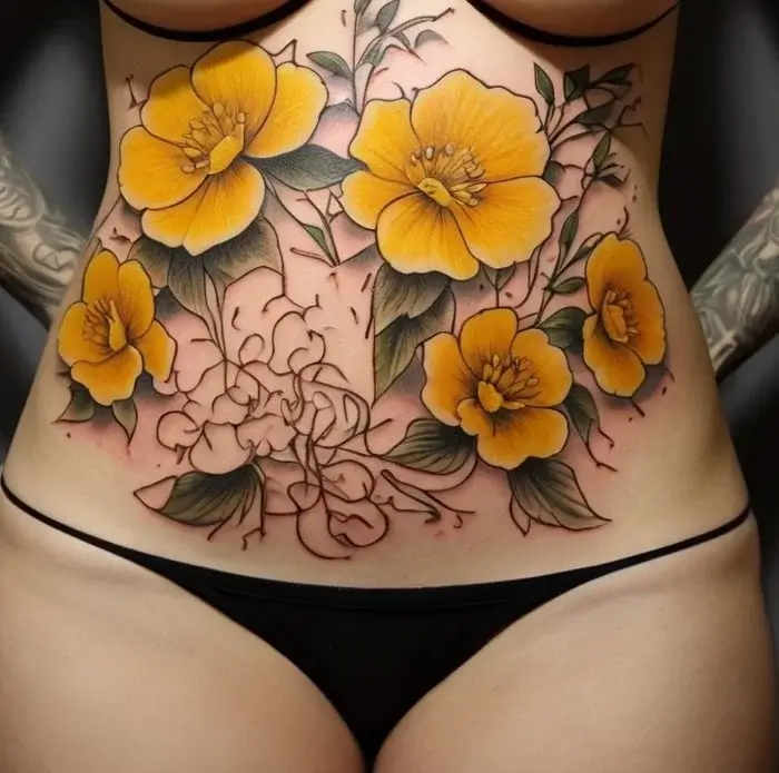 hbtat2-buttercup-flower-tattoos (20)