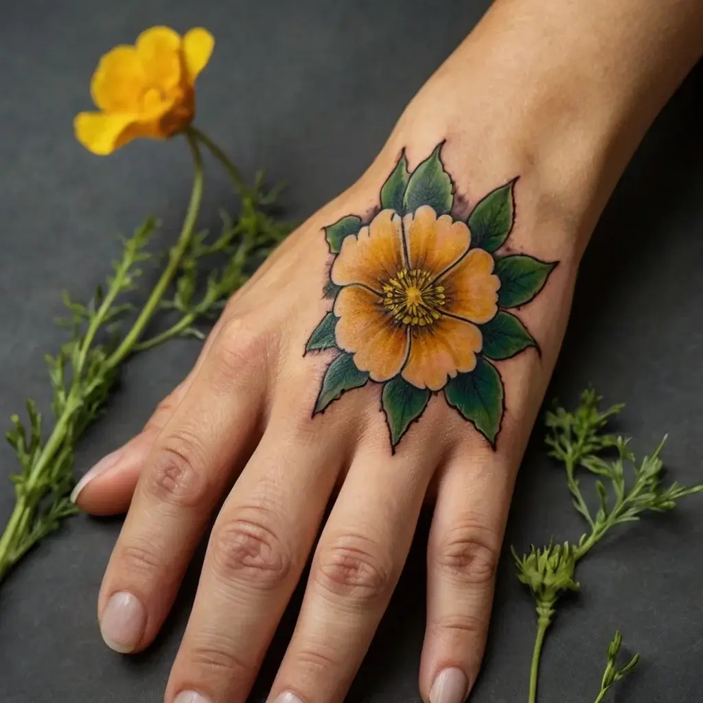 hbtat2-buttercup-flower-tattoos (25)