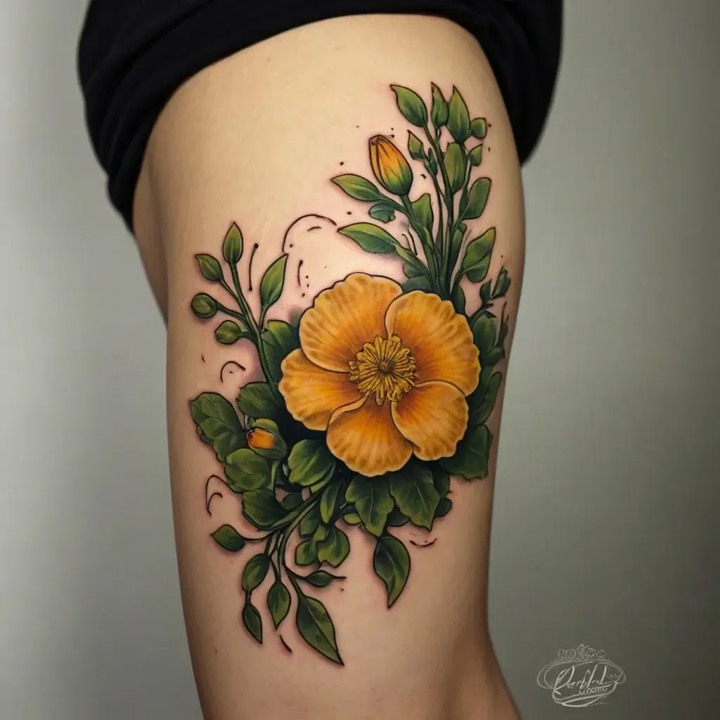 hbtat2-buttercup-flower-tattoos (64)