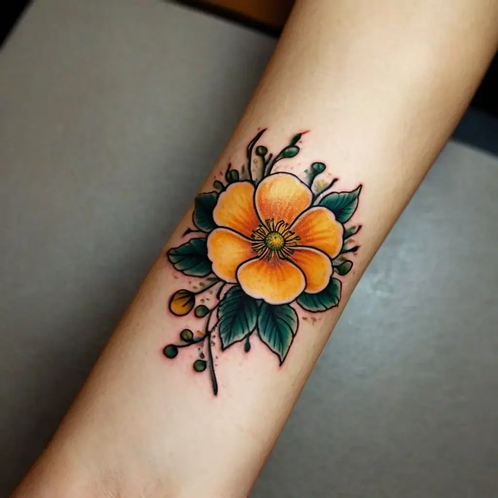 hbtat2-buttercup-flower-tattoos (66)