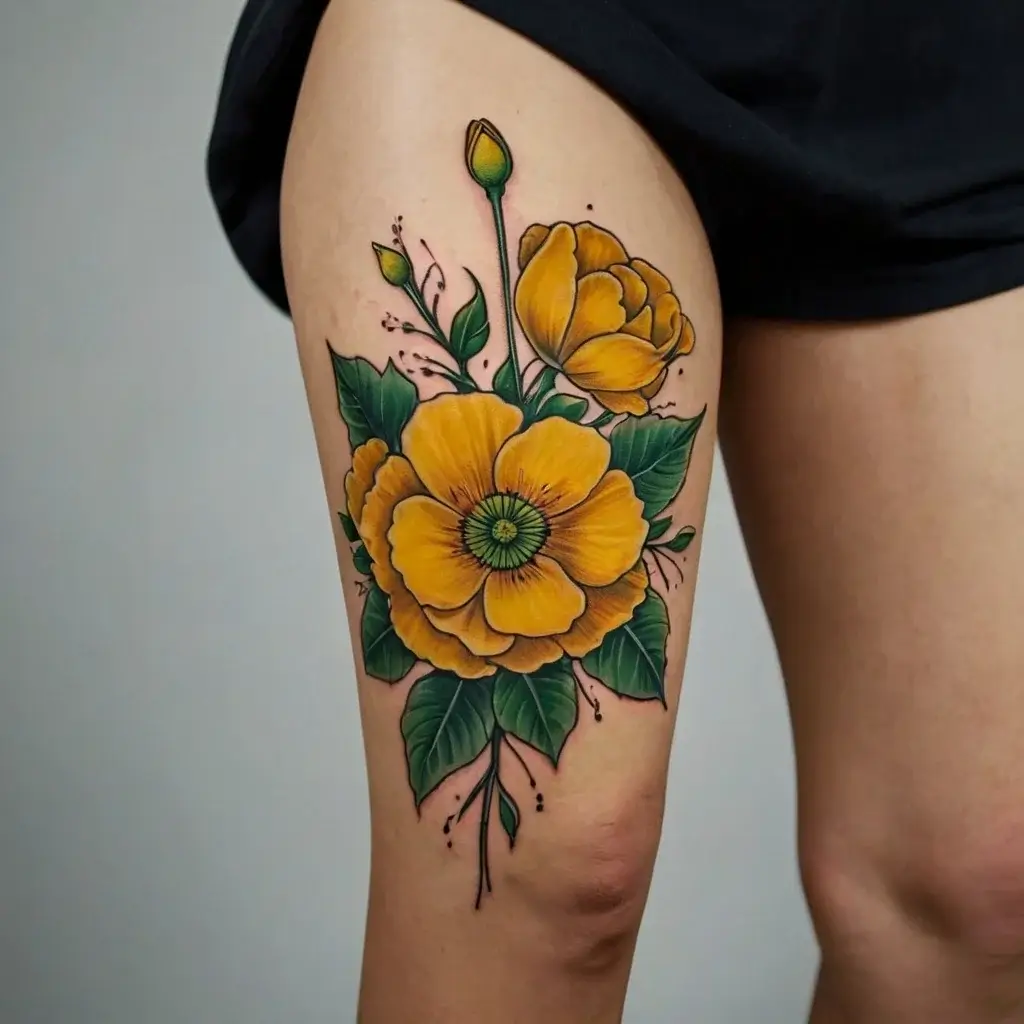 hbtat2-buttercup-flower-tattoos (9)