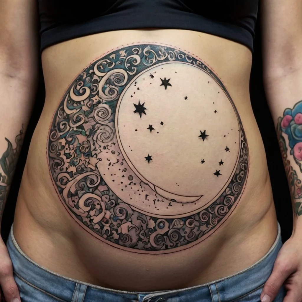 hbtat2-feminine-moon-and-stars-tattoo (42)