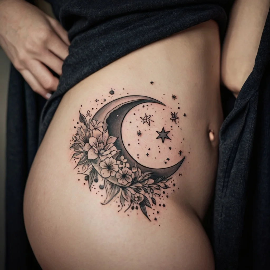 hbtat2-feminine-moon-and-stars-tattoo (55)