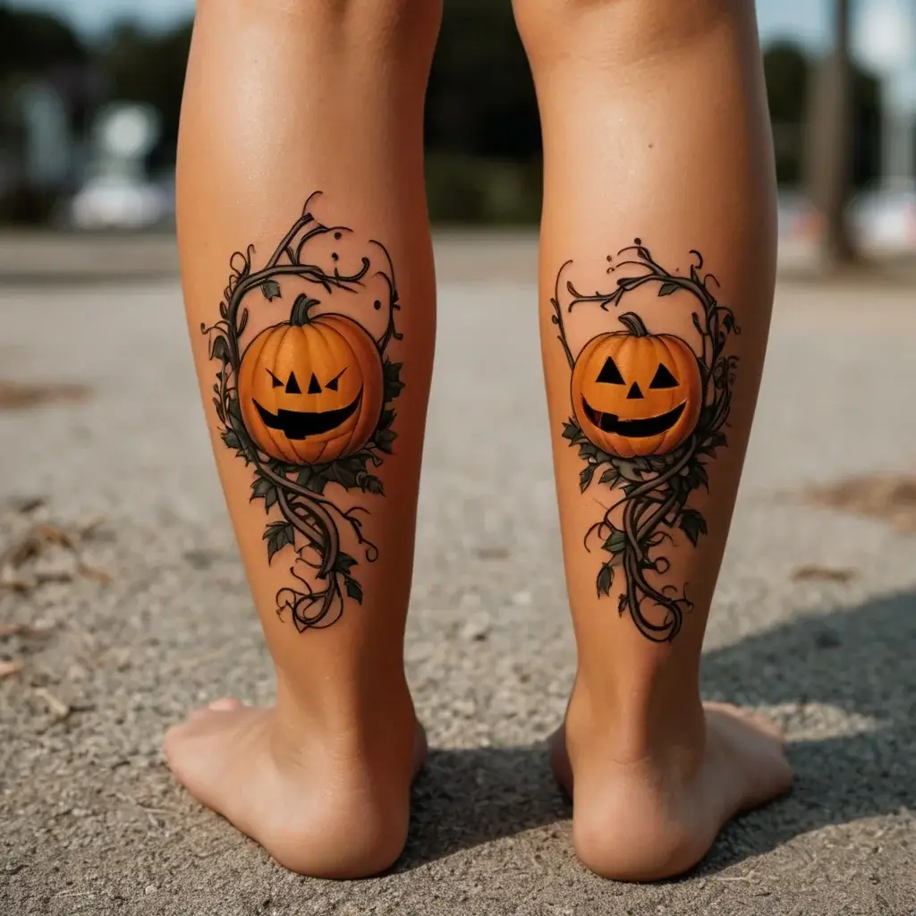Pumpkin Tattoo Meaning Symbolism 215 Designs HBTat2