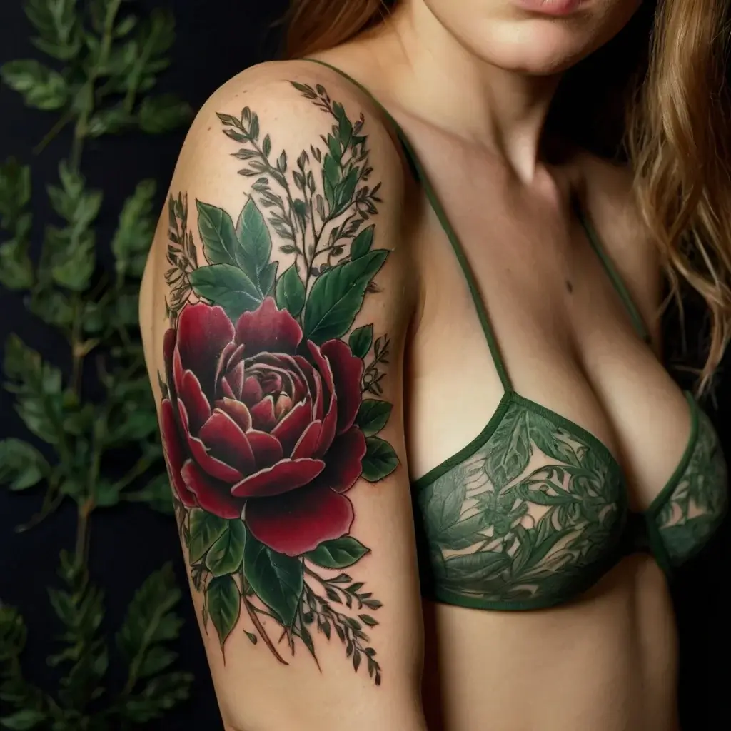 honeysuckle Tattoo (48)