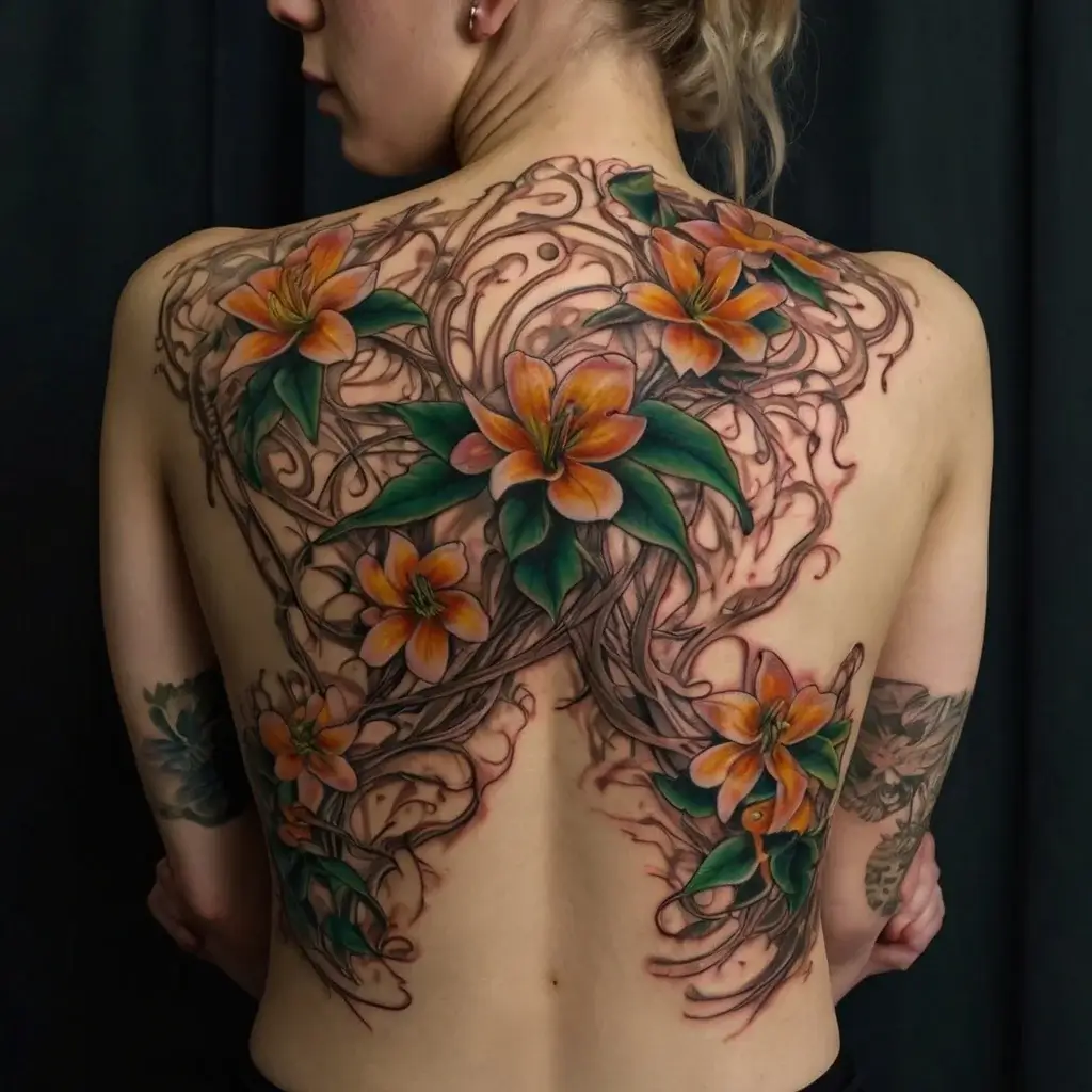 honeysuckle Tattoo (57)