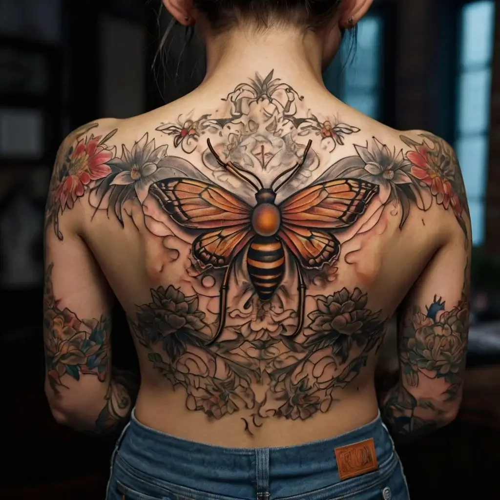 honeysuckle Tattoo (58)