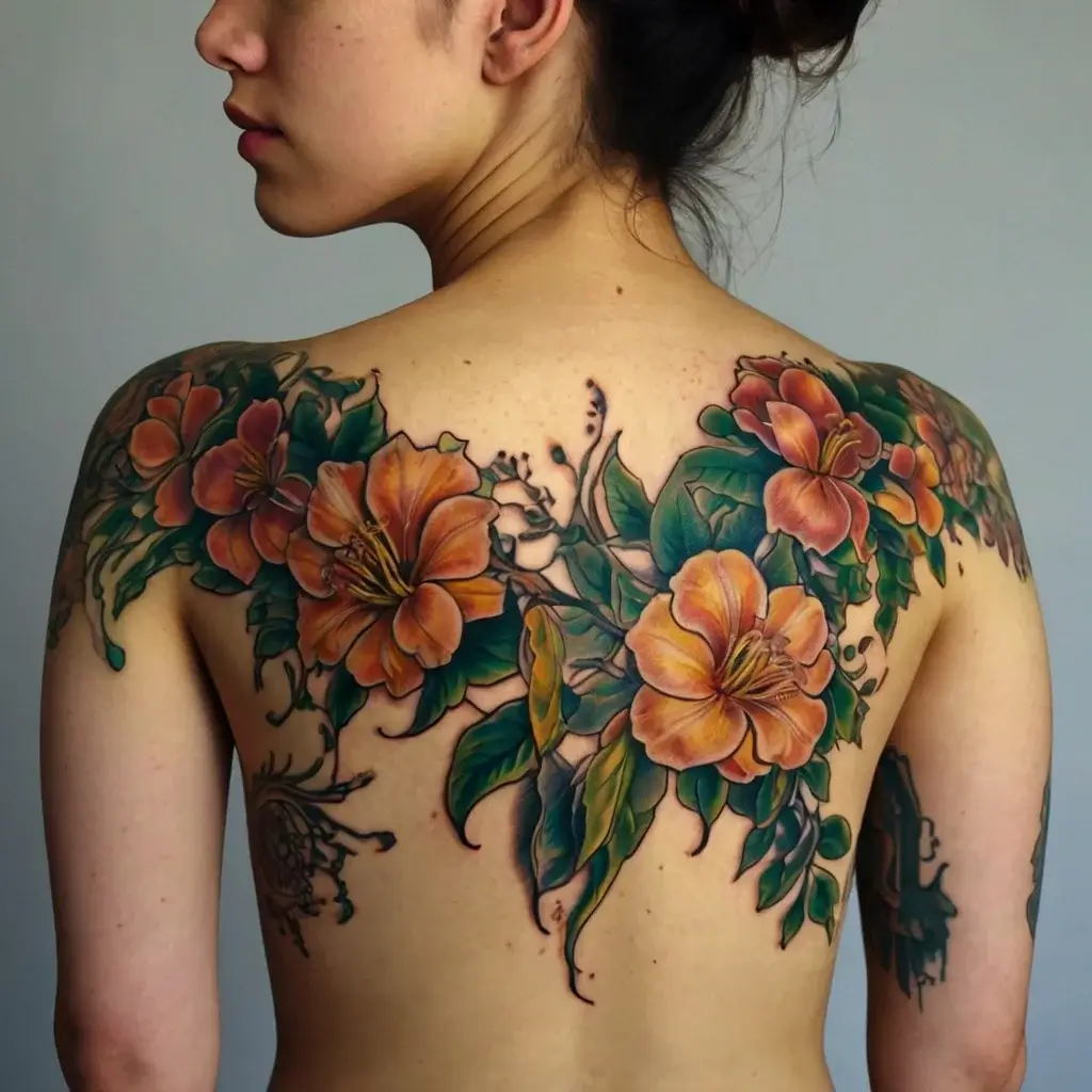 honeysuckle Tattoo (66)