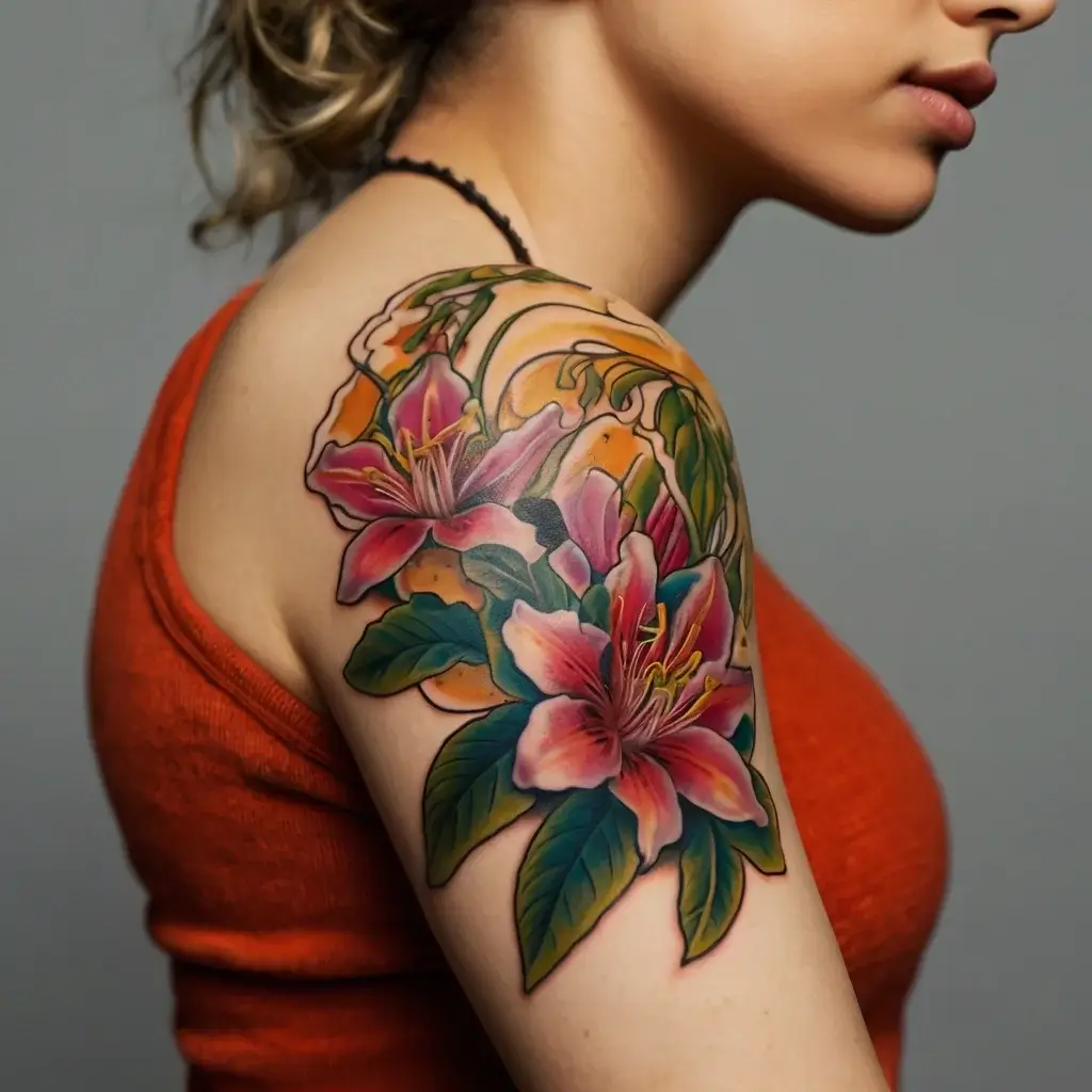 honeysuckle Tattoo (96)